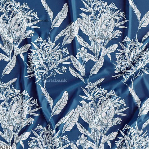 Floral Wholesale Digital Printed Fabric for Dress