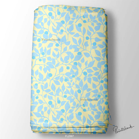 Floral Wholesale Digital Printed Fabric for Dress