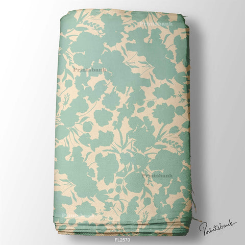 Floral Wholesale Digital Printed Fabric for Dress