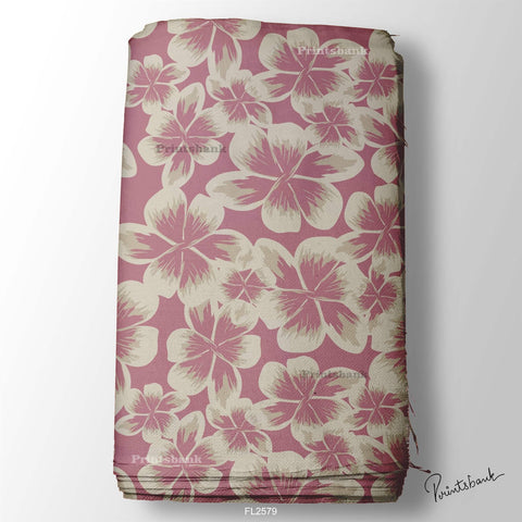Floral Wholesale Digital Printed Fabric for Dress & Cloth