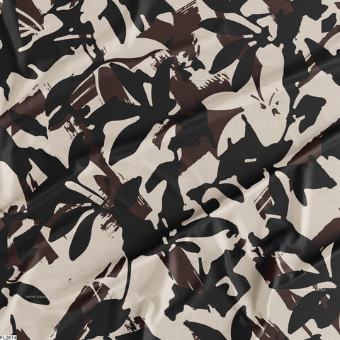 Floral Wholesale Digital Printed Fabric for Dress & Cloth