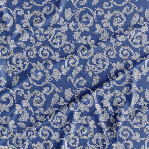 Floral Wholesale Digital Printed Fabric for Dress & Cloth