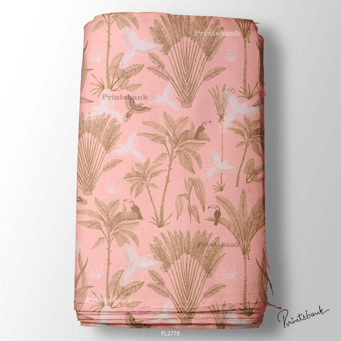 Floral Wholesale Digital Printed Fabric for Dress & Cloth