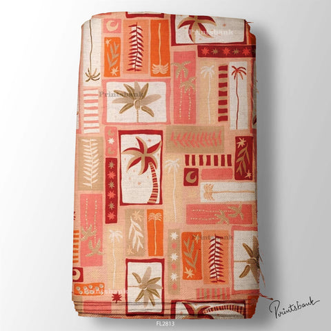 Floral Wholesale Digital Printed Fabric for Dress & Cloth