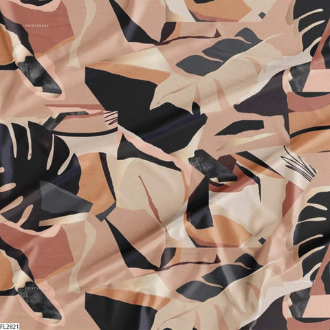 Floral Wholesale Digital Printed Fabric for Dress & Cloth