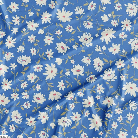 Floral Wholesale Digital Printed Fabric for Dress & Cloth