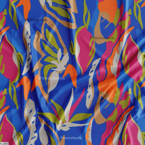 Floral Digital Printed Fabric Manufacture in Surat