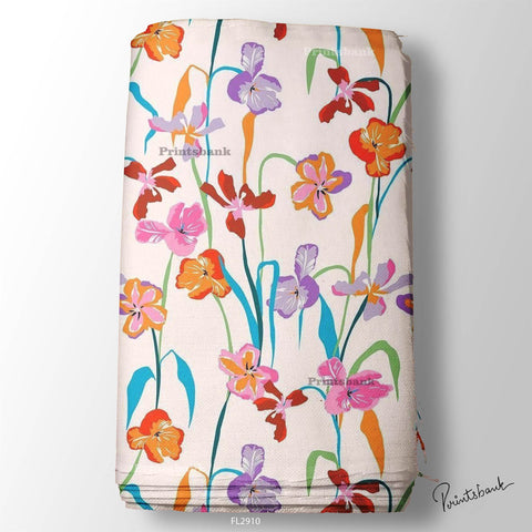 Floral Digital Printed Fabric Manufacture in India