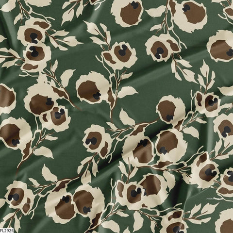 Floral Digital Printed Fabric Manufacture in Surat