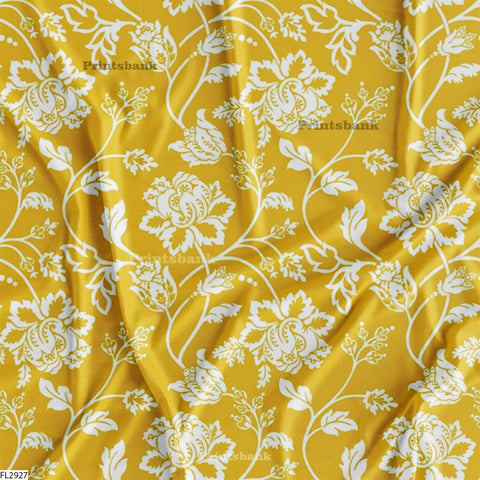 Floral Digital Printed Fabric Manufacture in Surat