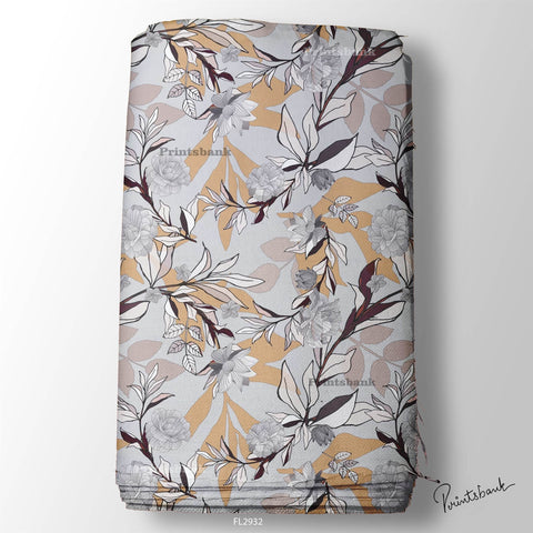 Floral Digital Printed Fabric Manufacture