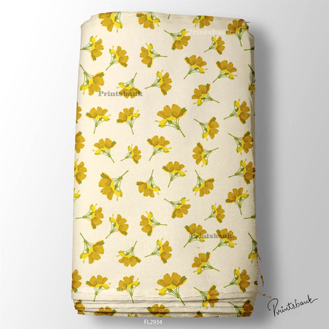 Floral Digital Printed Fabric Manufacture
