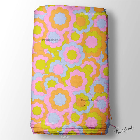 Floral Digital Printed Fabric Manufacture