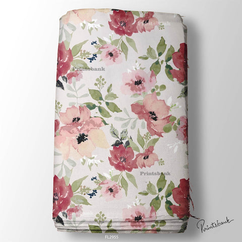 Floral Digital Printed Fabric Manufacture