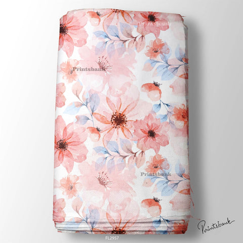 Floral Digital Printed Fabric Manufacture