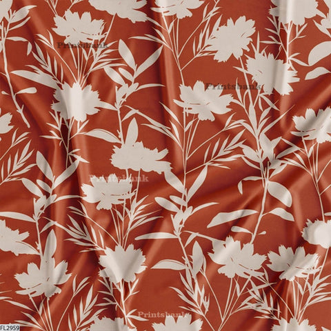 Floral Digital Printed Fabric Manufacture