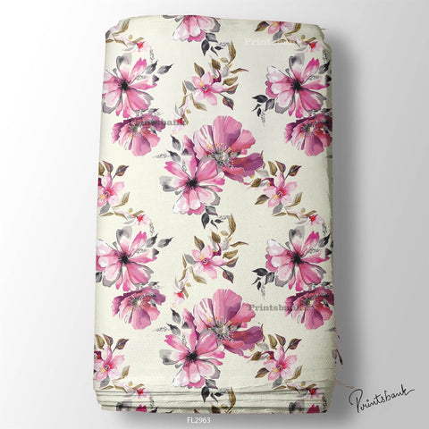 Floral Digital Printed Fabric Manufacture