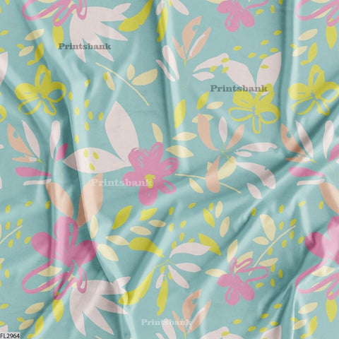 Floral Digital Printed Fabric Manufacture