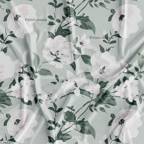 Floral Digital Printed Fabric Manufacture
