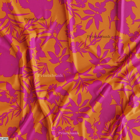 Floral Digital Printed Fabric Manufacture