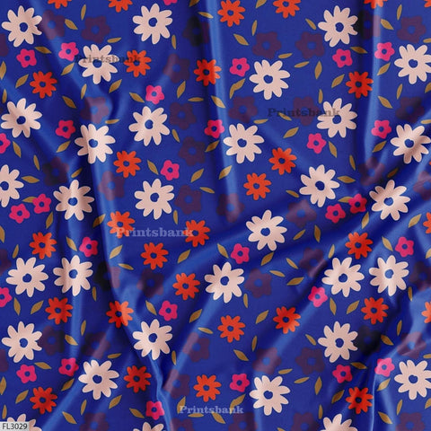 Wholesale Floral Printed Fabric in Surat