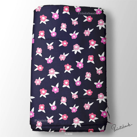 Wholesale Floral Printed Fabric in Surat