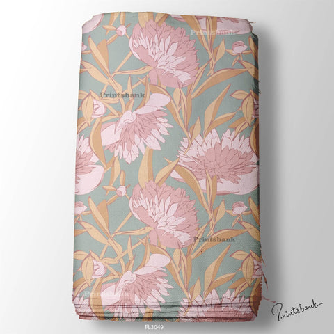 Wholesale Floral Printed Fabric in Surat