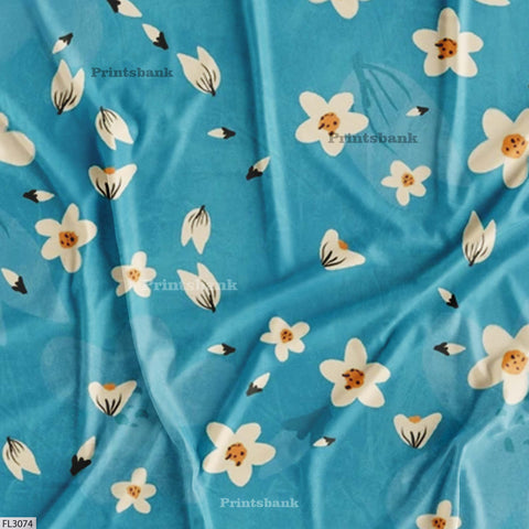 Wholesale Floral Printed Fabric in Surat