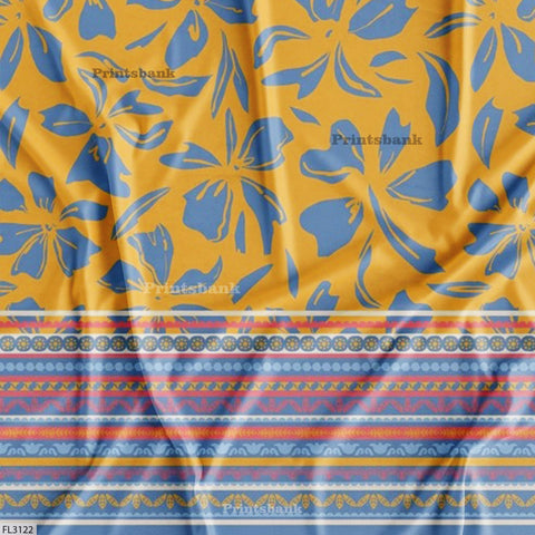 Floral Digital Printed Fabric Supplier