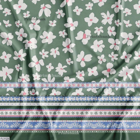 Floral Digital Printed Fabric Supplier