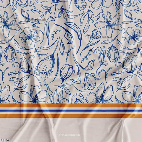 Floral Digital Printed Fabric Supplier