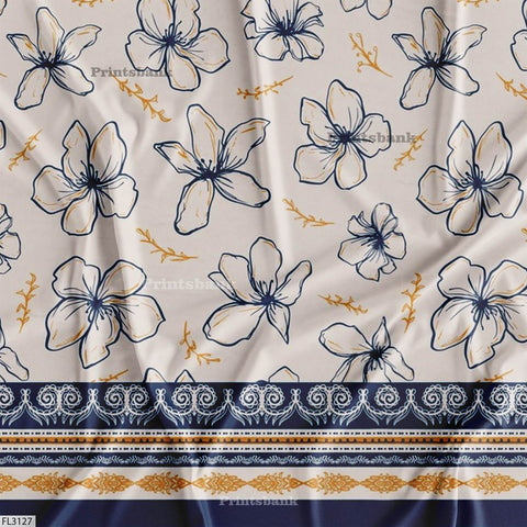 Floral Digital Printed Fabric Supplier