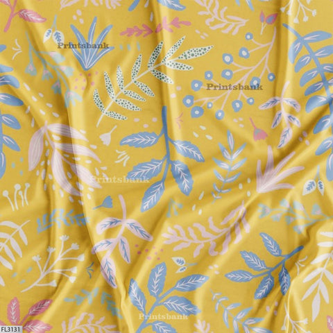 Floral Digital Printed Fabric Manufacturer
