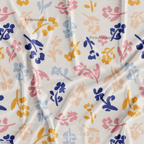 Floral Digital Printed Fabric Manufacturer