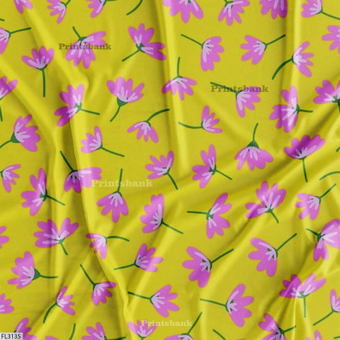 Floral Digital Printed Fabric Manufacturer