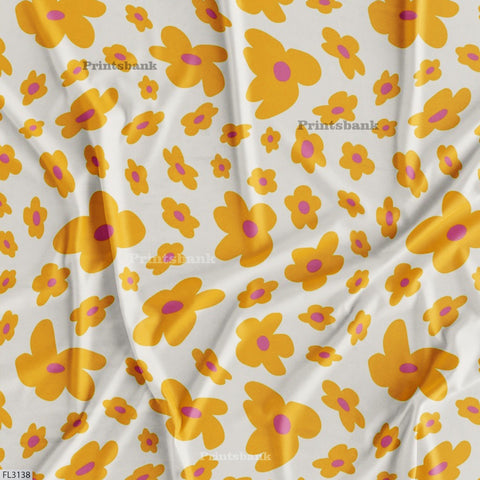 Floral Digital Printed Fabric Manufacturer