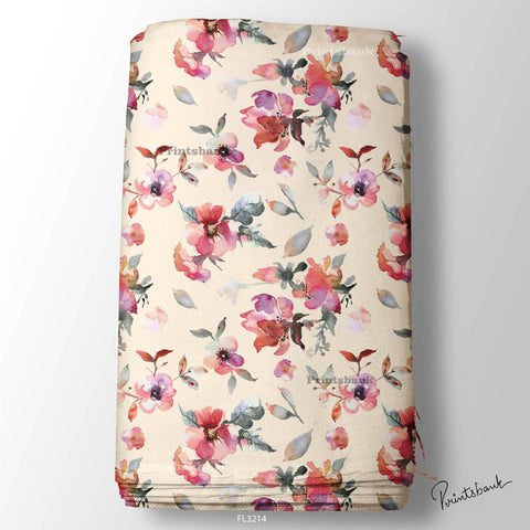 Wholesale Floral Printed Fabric in Surat