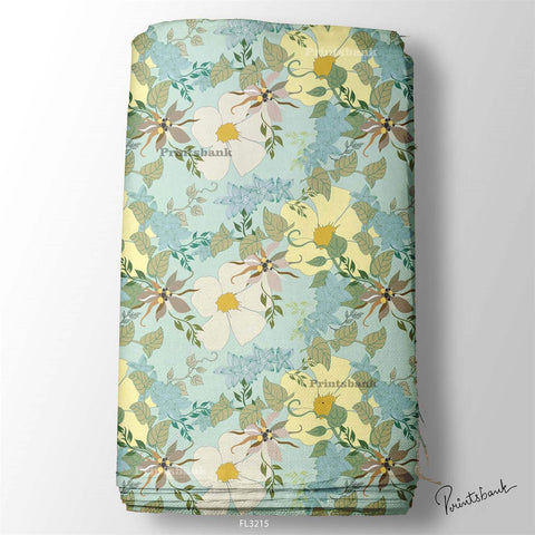 Wholesale Floral Printed Fabric in Surat