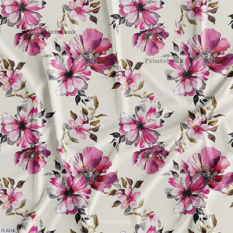 Wholesale Floral Printed Fabric in Surat