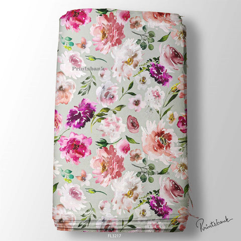 Wholesale Floral Printed Fabric in Surat