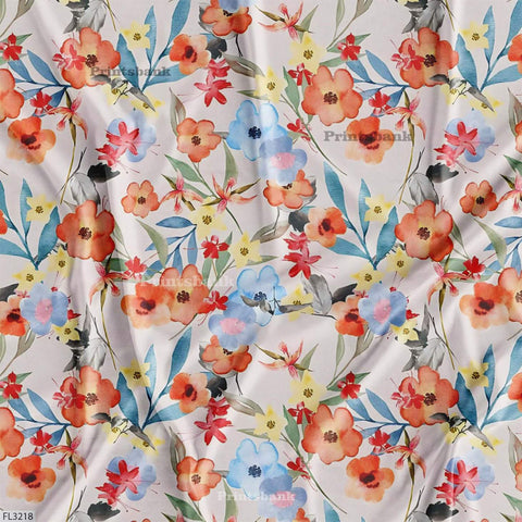 Wholesale Floral Printed Fabric in Surat