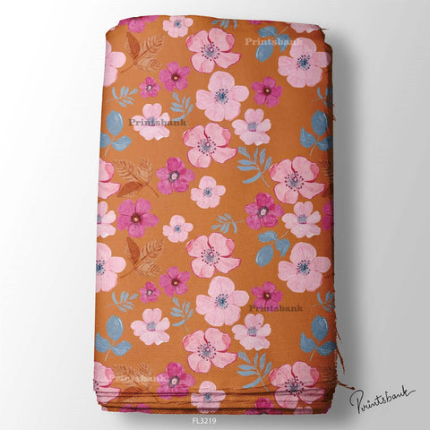 Wholesale Floral Printed Fabric in Surat