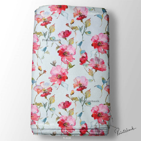 Floral Digital Printed Fabric Manufacturer