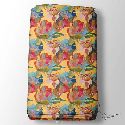 Floral Digital Printed Fabric Manufacturer