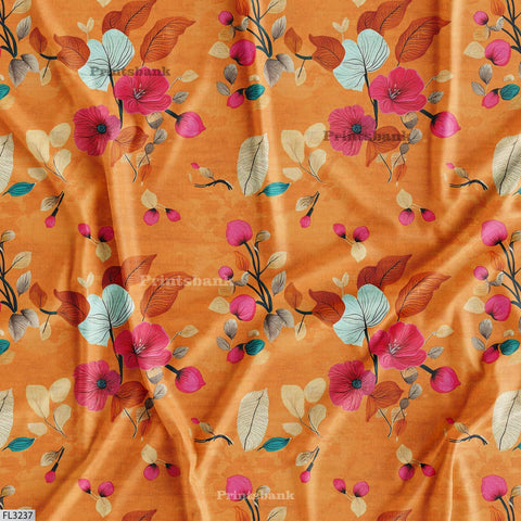 Floral Digital Printed Fabric Manufacturer