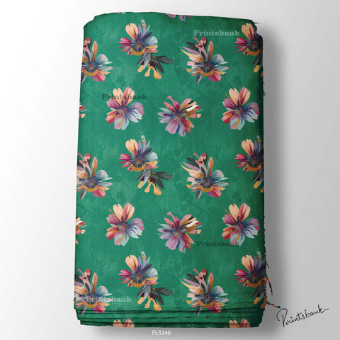 Wholesale Floral Printed Fabric in Surat