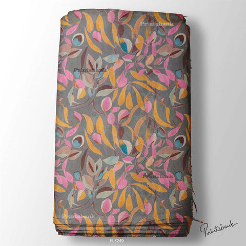 Wholesale Floral Printed Fabric in Surat