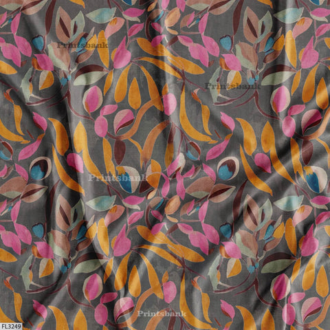 Wholesale Floral Printed Fabric in Surat