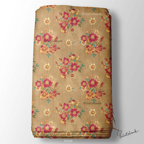 Wholesale Floral Printed Fabric in Surat