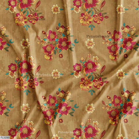 Wholesale Floral Printed Fabric in Surat